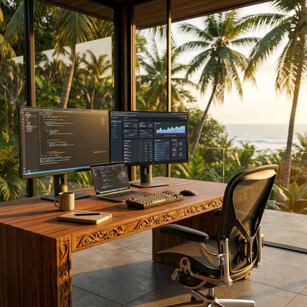 TropiDesk Premium Workspace Setup